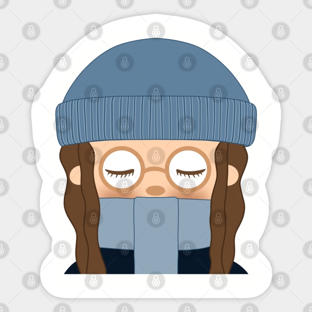 Winter Cosy Sticker by PNFDesigns